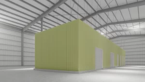 cold room made of insulated metal panels