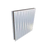 Cold Storage Insulated Panel Ribbed Finish